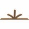 Ekena Millwork Richland Timber Gable Bracket, Western Red Cedar, 60"W x 27"H x 1 1/2"D x 3 1/2"F, 11/12 Pitch GBW060X27X0204RIC00SWR - alternate 3